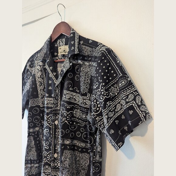 BATHER - Bandana print shirt - Sz S - Picture 2 of 6